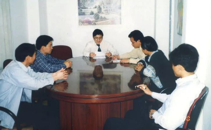 吳如軍南下創(chuàng)業(yè)舊照